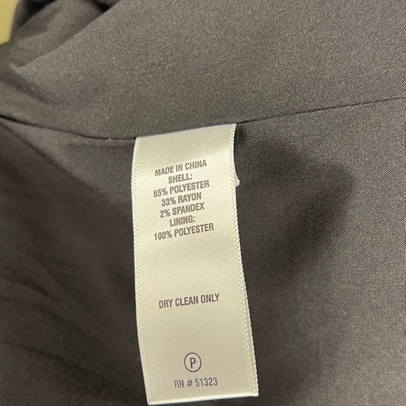 CeCe Houndstooth Double-Breasted Blazer. Size 16. - Picture 7 of 7